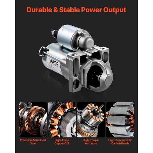 Starter 6494 Starter Motor Replacement Compatible with Buick Rainier V8
