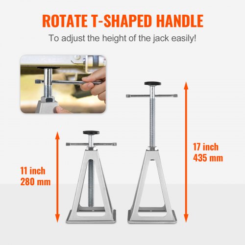 RV Stabilizer Jacks 4 Pack Aluminum RV Leveling Jacks RV Stack Jacks for RV