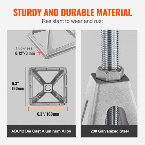 RV Stabilizer Jacks 4 Pack Aluminum RV Leveling Jacks RV Stack Jacks for RV