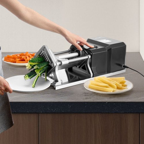 Commercial French Fry Cutter Stainless Steel Vegetable Fruit Chopper with 3
