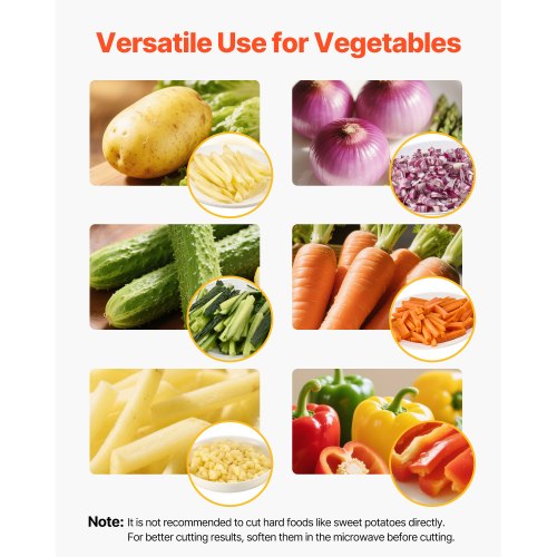 Commercial French Fry Cutter Stainless Steel Vegetable Fruit Chopper with 2