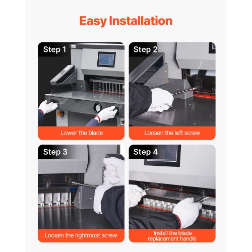 Paper Cutter Blade Heavy Duty Steel Blade Replacement Suitable for Professional
