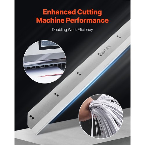 Paper Cutter Blade Heavy Duty Steel Blade Replacement Suitable for Professional