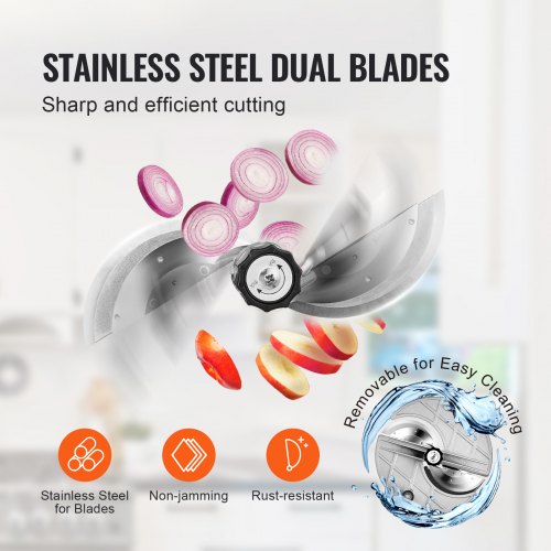 Electric Vegetable Slicer 005012mm Thickness Adjustable Commercial