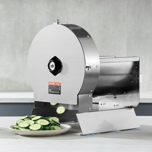 Electric Vegetable Slicer 005012mm Thickness Adjustable Commercial