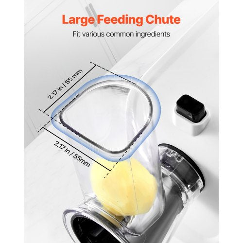 Electric Cheese Grater Salad Maker 200W Salad Shooter Electric Vegetable