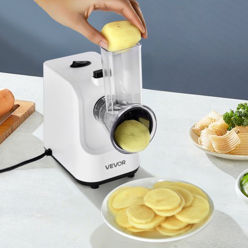 Electric Cheese Grater Salad Maker 200W Salad Shooter Electric Vegetable