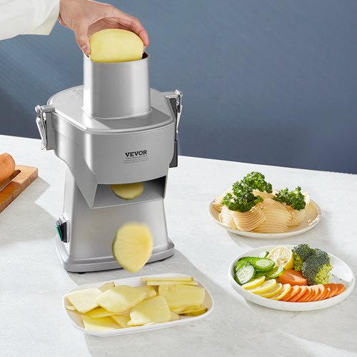 Electric Vegetable Slicer 4 in 1 Multifunctional Food Cutter 200W