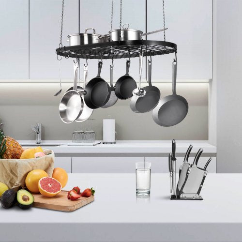 Hanging Pot Rack 32 inch Hanging Pot Rack Ceiling Mount Ceiling Pot Rack