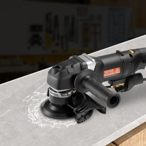 Wet Polisher 800W 4 Concrete Grinder with 6 Variable Speed and 7 Polishing