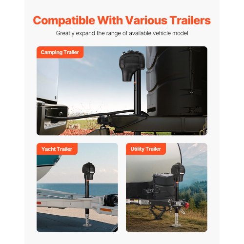 Electric Trailer Jack 3500 lbs Heavy Duty RV Electric Power Tongue Jack