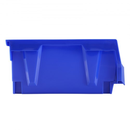 Plastic Storage Bin 11Inch x 5Inch x 5Inch Hanging Stackable Storage