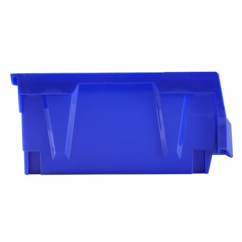 Plastic Storage Bin 11Inch x 11Inch x 5Inch Hanging Stackable Storage