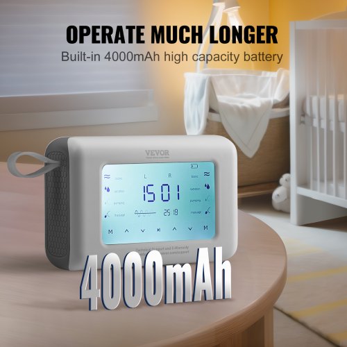 Breast Pump SingleDouble Adjustable Electric Breast Pumps 4 Modes 915