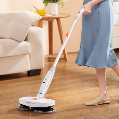 Cordless Electric Mop Electric Spin Mop with Water Tank up to 40 mins