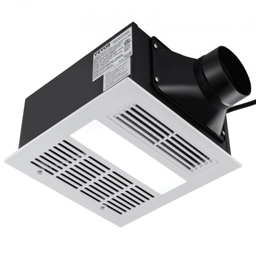 Bathroom Exhaust Fan 1500W Heating 110 CFM HighEfficiency Ventilation