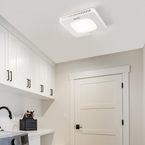 Bathroom Exhaust Fan 110 CFM HighEfficiency Ventilation 15sones Low