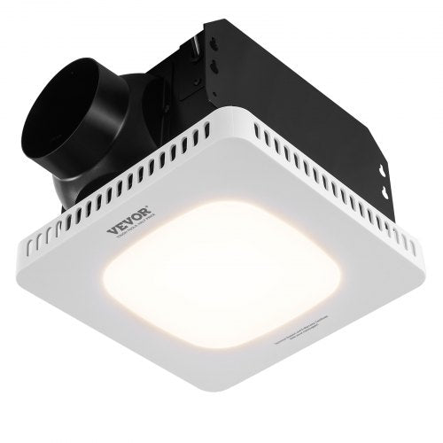 Bathroom Exhaust Fan 110 CFM HighEfficiency Ventilation 15sones Low