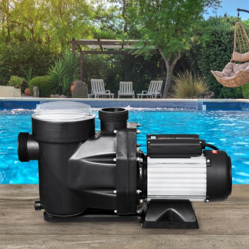 Above Ground Pool Pump 1.5HP 122 GPM Max Flow Single Speed Swimming Pool