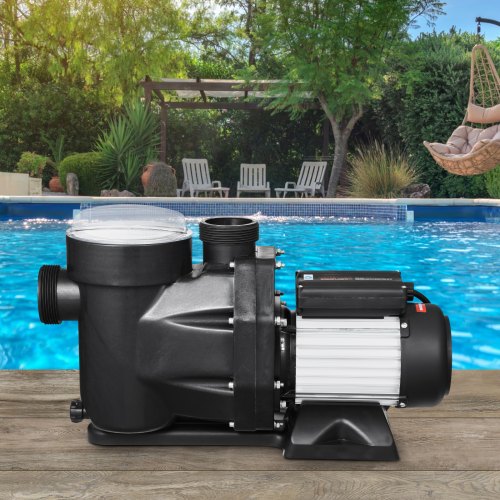 Above Ground Pool Pump 2 HP 135 GPM Max Flow Single Speed Swimming Pool