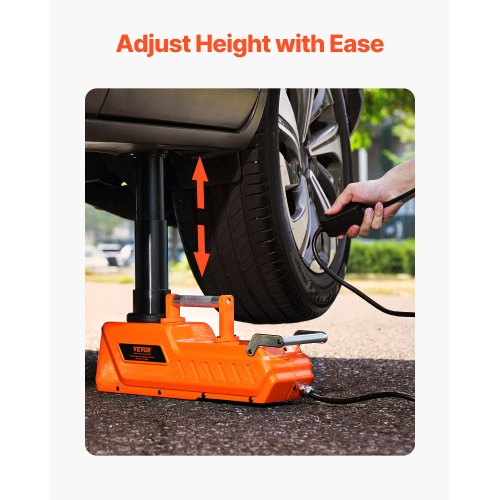Electric Car Jack 15 Tons 33000 lbs Adjustable Electric Scissor Jack with High