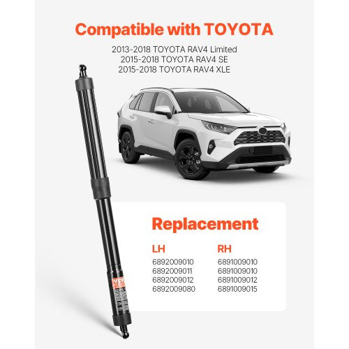 Rear Left Right Tailgate Power Lift Support Compatible with 20132018
