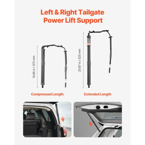 Rear Left Right Tailgate Power Lift Support Compatible with 20132018
