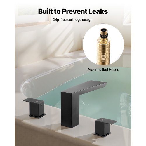 Roman Tub Faucet Bath Tubs Faucets Set with 2 Handles Roman Tub Faucets