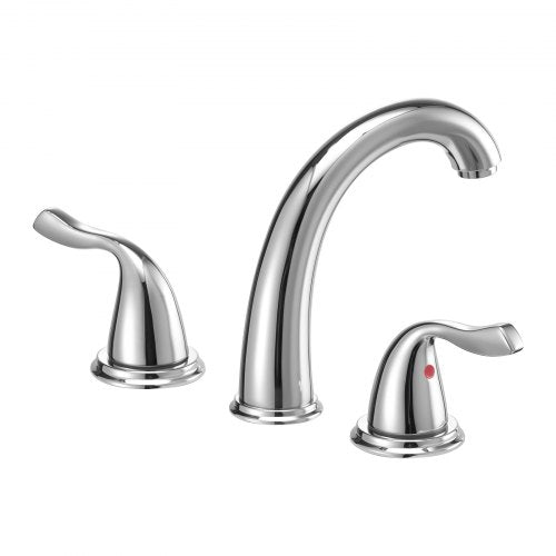 Roman Tub Faucet 3 Hole Waterfall Bathtub Faucet Gooseneck Bath Tubs