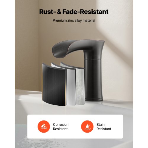Roman Tub Faucet 3 Hole Waterfall Bathtub Faucet Zinc Alloy Bath Tubs