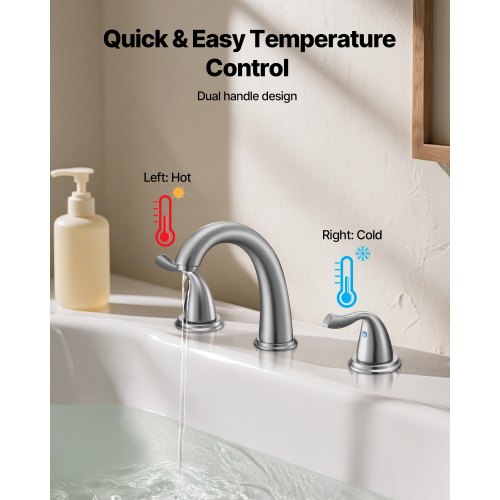 Roman Tub Faucet 3 Hole Waterfall Bathtub Faucet Gooseneck Bath Tubs