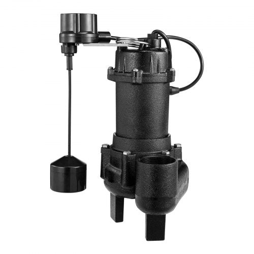 Submersible Sewage Pump 34 Hp 6000 Gph Cast Iron Sewageeffluent With Automatic