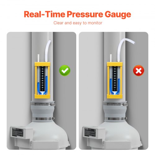 4 to 4.5 inch Radon Fan Installation Kit Quiet 190CFM Radon Mitigation Fan