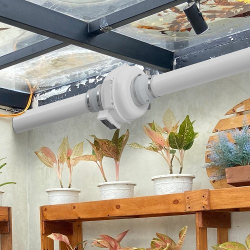 6 to 4.5 inch Radon Fan Installation Kit Quiet 380CFM Radon Mitigation Fan