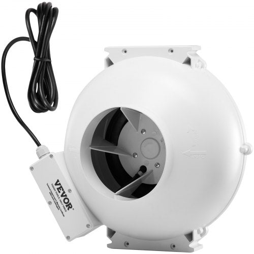 6 to 4.5 inch Radon Fan Installation Kit Quiet 380CFM Radon Mitigation Fan