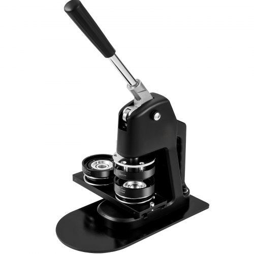 Button Maker Machine Multiple Sizes 1 + 2.25 Inch Badge Punch Press Kit