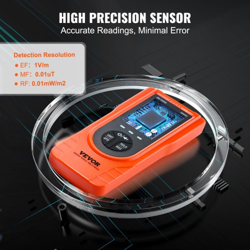 3in1 EMF Meter 5Hz – 35GHz Handheld Rechargeable Electromagnetic Field