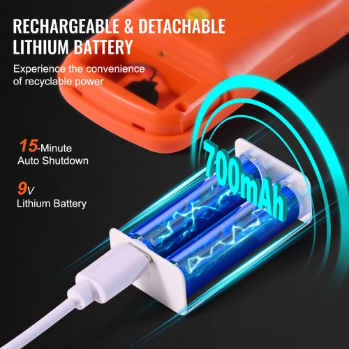 3in1 EMF Meter 5Hz6GHz Handheld Rechargeable Electromagnetic Field