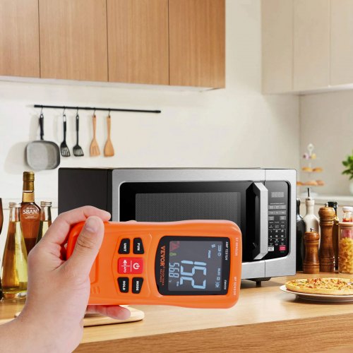 3in1 EMF Meter 5Hz6GHz Handheld Rechargeable Electromagnetic Field