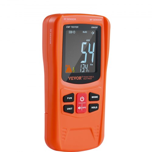 3in1 EMF Meter 5Hz6GHz Handheld Rechargeable Electromagnetic Field