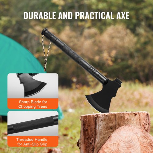 Survival Shovel Survival Axe 16in1 Camping Folding Shovels with Hatchet
