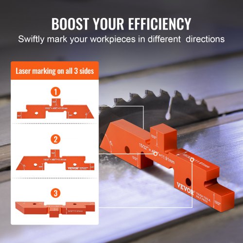 Router Table Setup Bars 14 pcs Precision Aluminum Setup Blocks Height