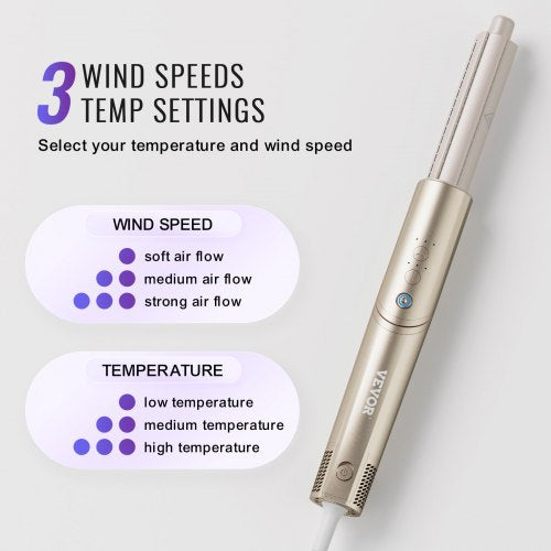 8 in 1 Curling Iron Ceramic 125Inch Curling Wand Set with 2 Barrels 2