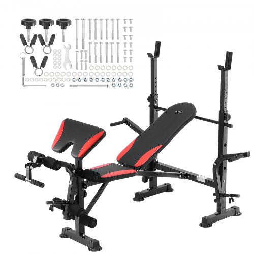 Weight Bench MultiFunctional Adjustable Weight Bench Press for Full Body
