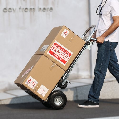 Aluminum Folding Hand Truck 4 in 1 Design 1000 lbs Capacity Heavy Duty