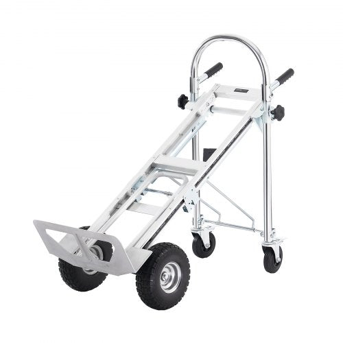 Aluminum Folding Hand Truck 4 in 1 Design 1000 lbs Capacity Heavy Duty