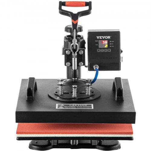 Heat Press 5 in 1 15 x 15 Inch Heat Press Machine Dual LED Display Heat