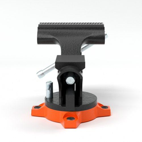 45 Bench Vise w Anvil 240°Swivel Base Heavy Duty Multipurpose Vise – 10 L