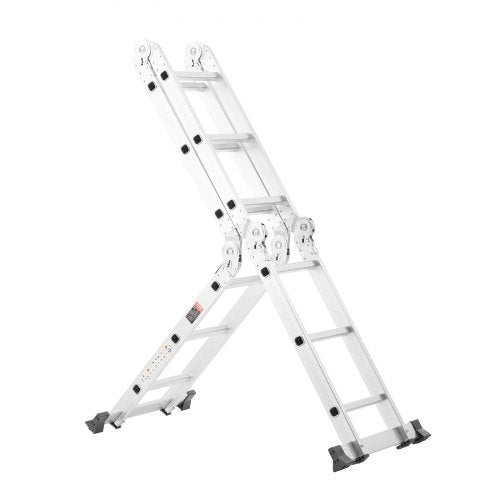 MultiPurpose Folding Ladder 7in1 Tall Step Ladder A Frame 3 Step