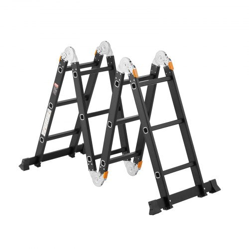 MultiPurpose Folding Ladder 7in1 Tall Extension Step Ladder A Frame 3